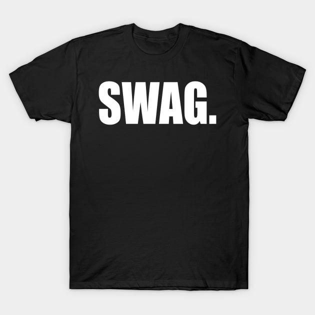 SWAG Schriftzug T-Shirt by NEWdraft FABRICS